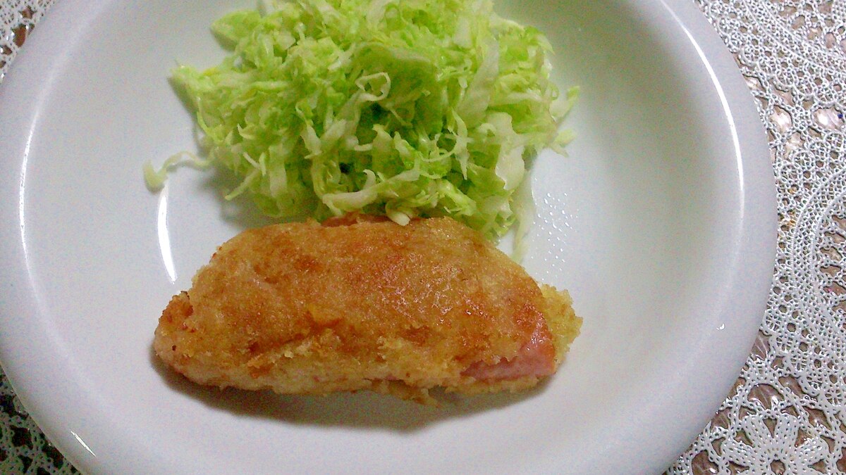 ポテサラハムサンドフライの揚げ焼き レシピ 作り方 By かずちゃん1243 楽天レシピ